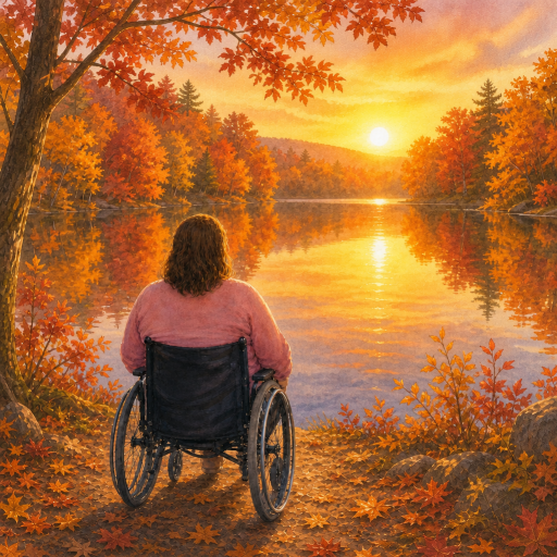 agirlandherwheelchair